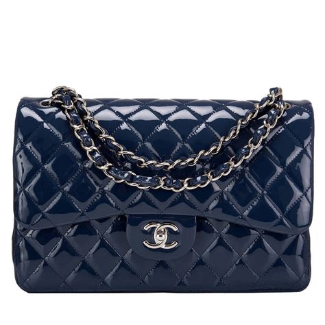 Chanel Flap Bag, Navy 